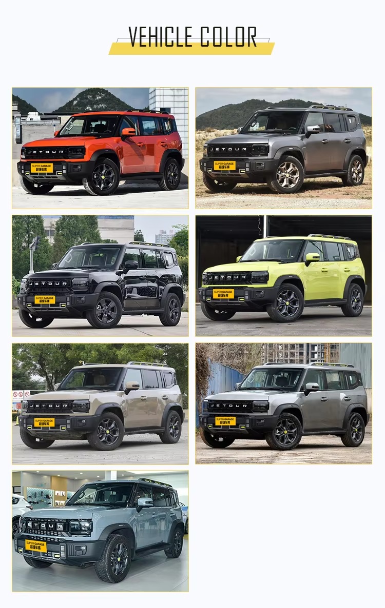 Jetour T2 rengi Jetour T2 rengi