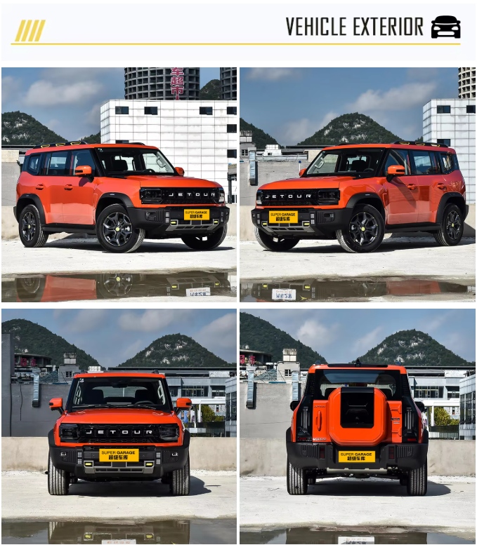 Jetour T2 dış tasarımı Jetour T2 dış tasarımı