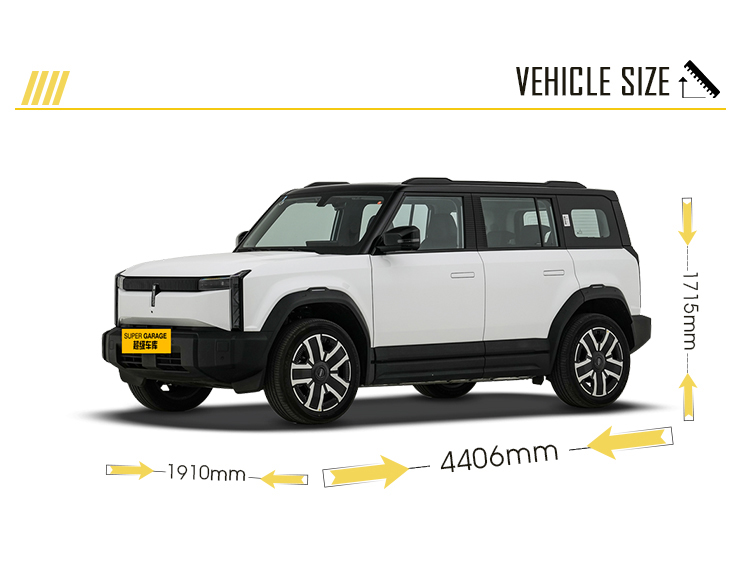 Chery icar 03 KÍCH THƯỚC XE Chery icar 03 KÍCH THƯỚC XE