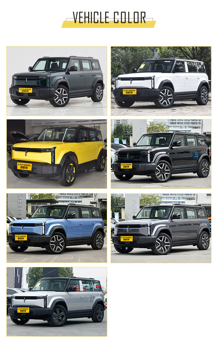 Chery icar 03 MÀU XE Chery icar 03 MÀU XE